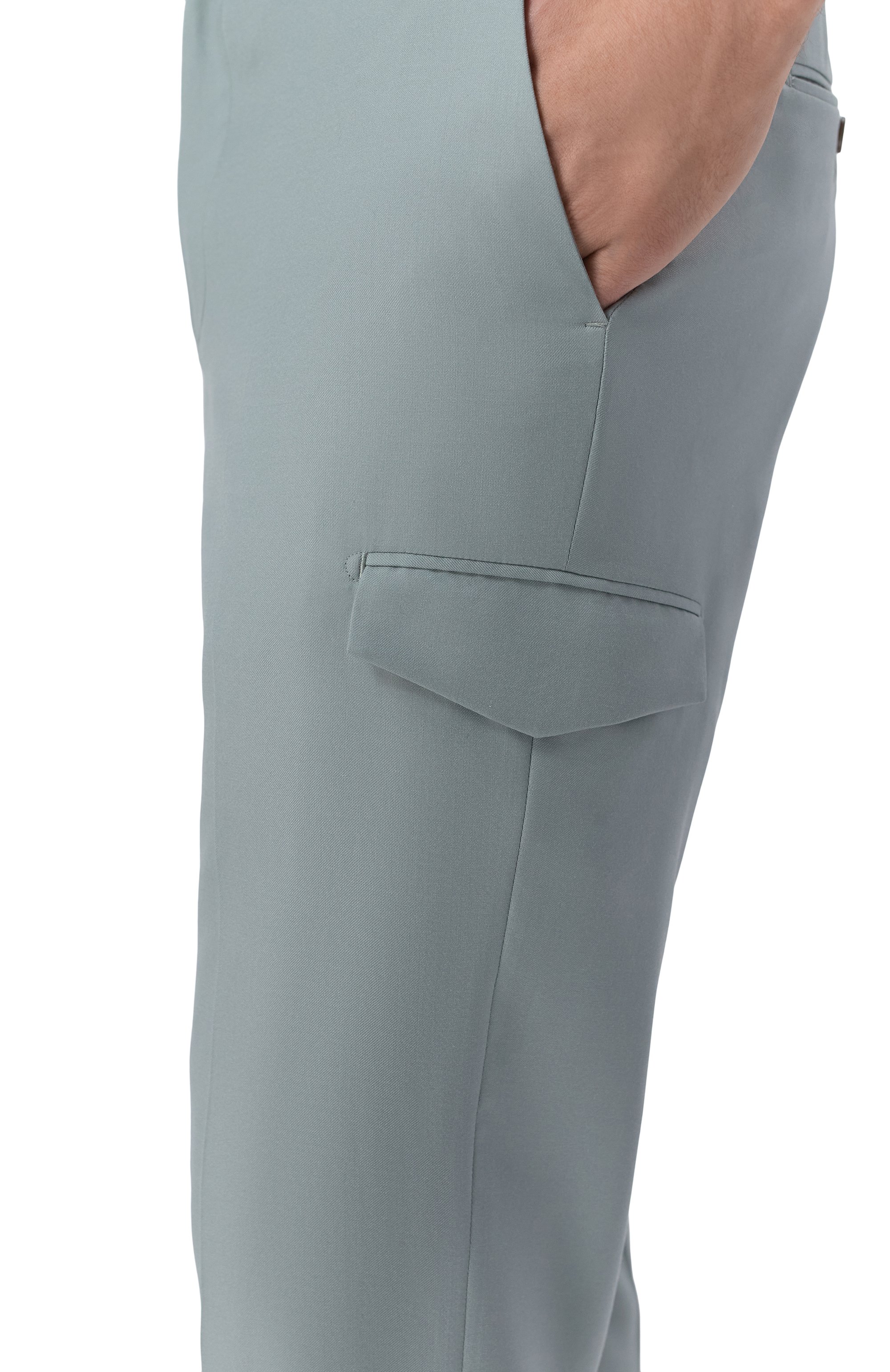 Брюки-карго из шерсти и шелка STEFANO RICCI, арт. M1T6100142/WK002U, фото 5