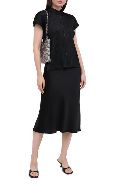 Юбка из вискозы JM STUDIO черного цвета по цене 30470 руб., арт. FW202125, фото 2 Юбка из вискозы JM STUDIO, арт. FW202125, фото 2