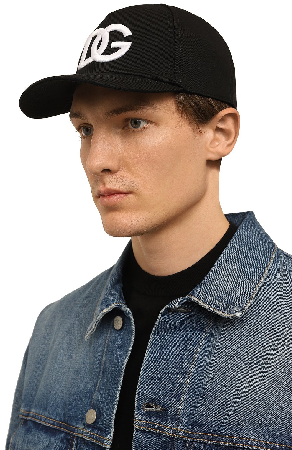 Хлопковая бейсболка DOLCE & GABBANA, арт. GH706Z/GF654, фото 2
