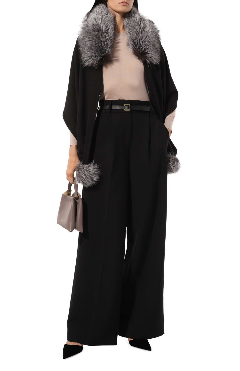 Капюшон с мехом лисы VICTORIA KUSENKOVA, арт. 199304123548, фото 2