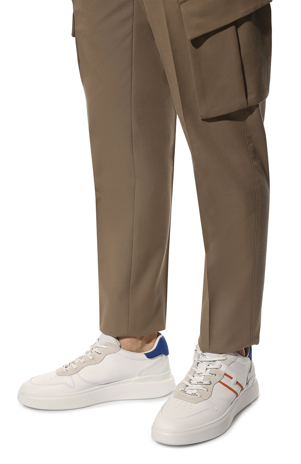 Кожаные кеды h580 HOGAN, арт. HXM5800EF20R9R, фото 3