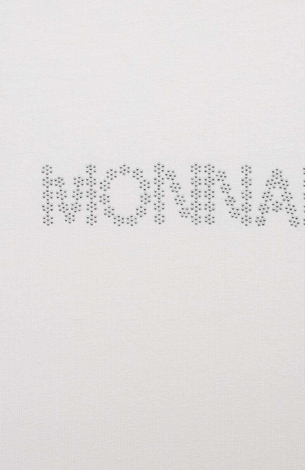 Хлопковая футболка MONNALISA, арт. 17C600, фото 3