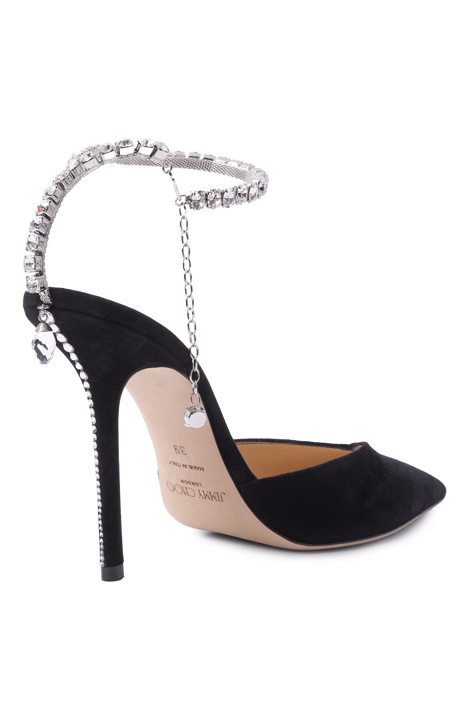 Замшевые туфли saeda 100 JIMMY CHOO, арт. SAEDA100EWA, фото 5