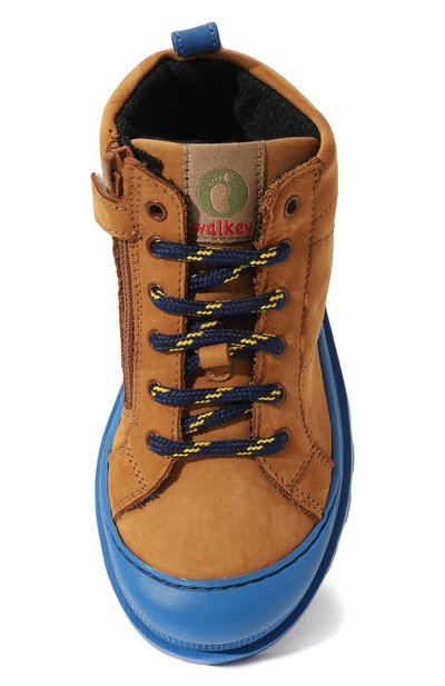 Кожаные ботинки WALKEY, арт. Y1B4-42185-1578/25-29, фото 4
