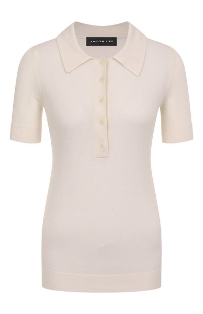 Женское поло из кашемира и шелка JACOB LEE, арт. WKP039SS25W
