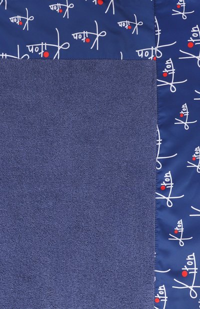 Хлопковое полотенце KITON синего цвета по цене 53050 руб., арт. UTLM02S26123, фото 3 Хлопковое полотенце KITON, арт. UTLM02S26123, фото 3