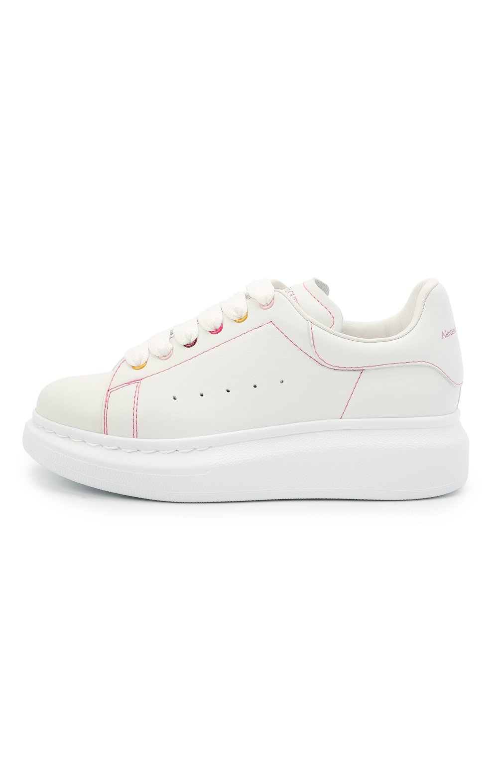 Кожаные кеды ALEXANDER MCQUEEN, арт. 587691/WHX1Q, фото 2