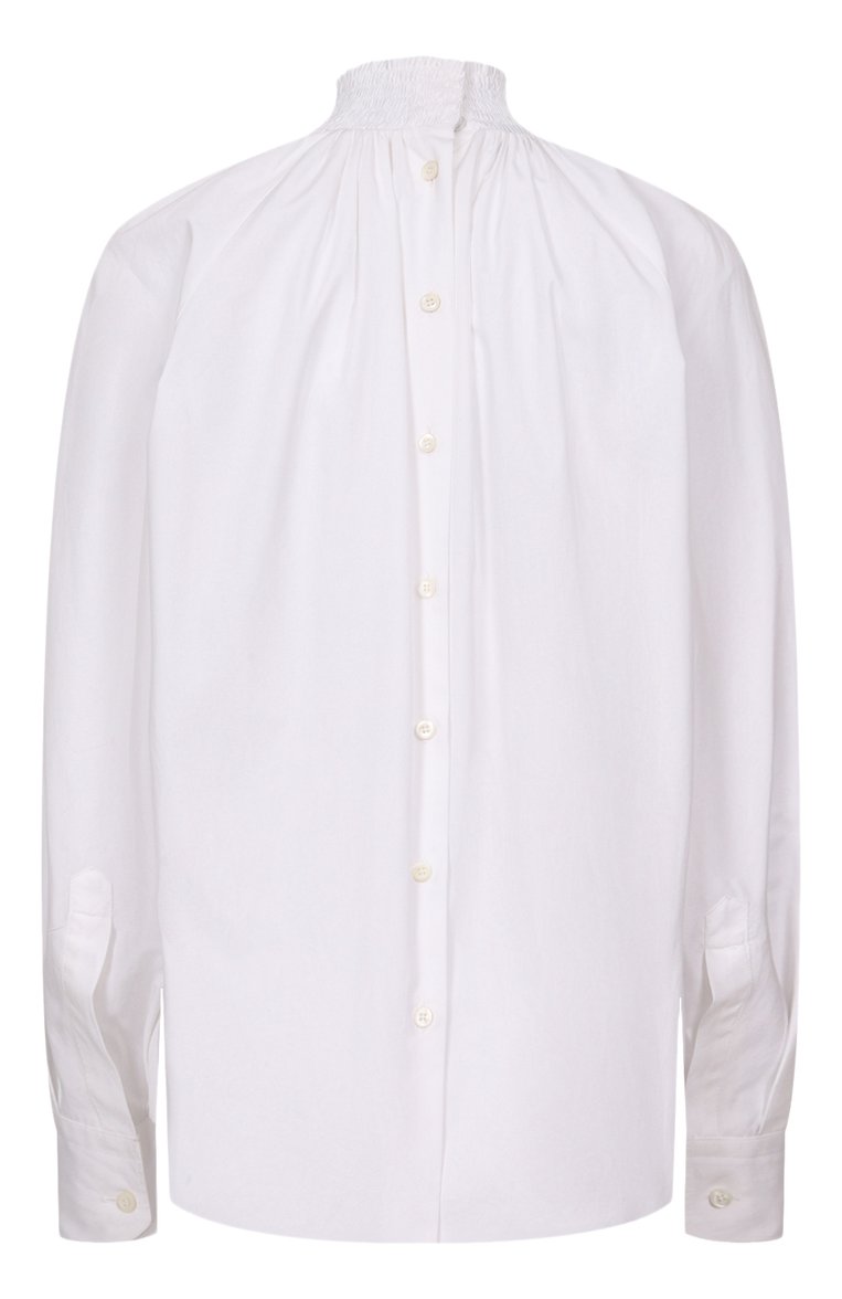 Хлопковая рубашка PRADA, арт. P987GR-1UCX-F0009-201, фото 2