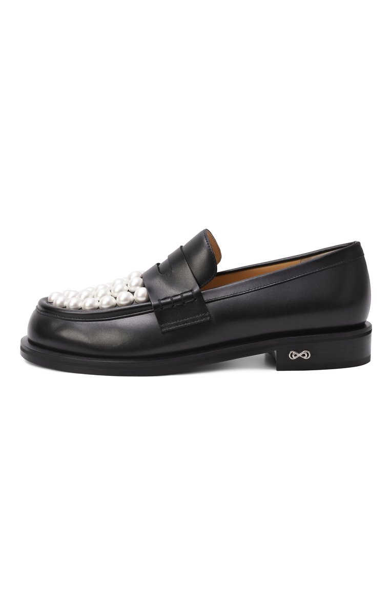 Кожаные пенни-лоферы sirene MACH & MACH, арт. PF24-S0776-30-CLF-B02, фото 1