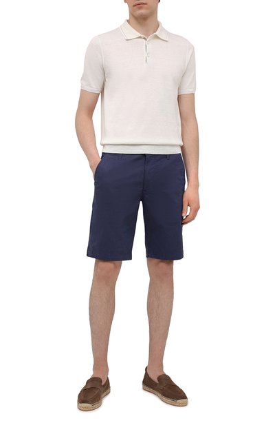 Хлопковые шорты griffin AG ADRIANO GOLDSCHMIED синего цвета по цене 22550 руб., арт. 1185SUBP/JDBING/MX, фото 2 Хлопковые шорты griffin AG ADRIANO GOLDSCHMIED, арт. 1185SUBP/JDBING/MX, фото 2