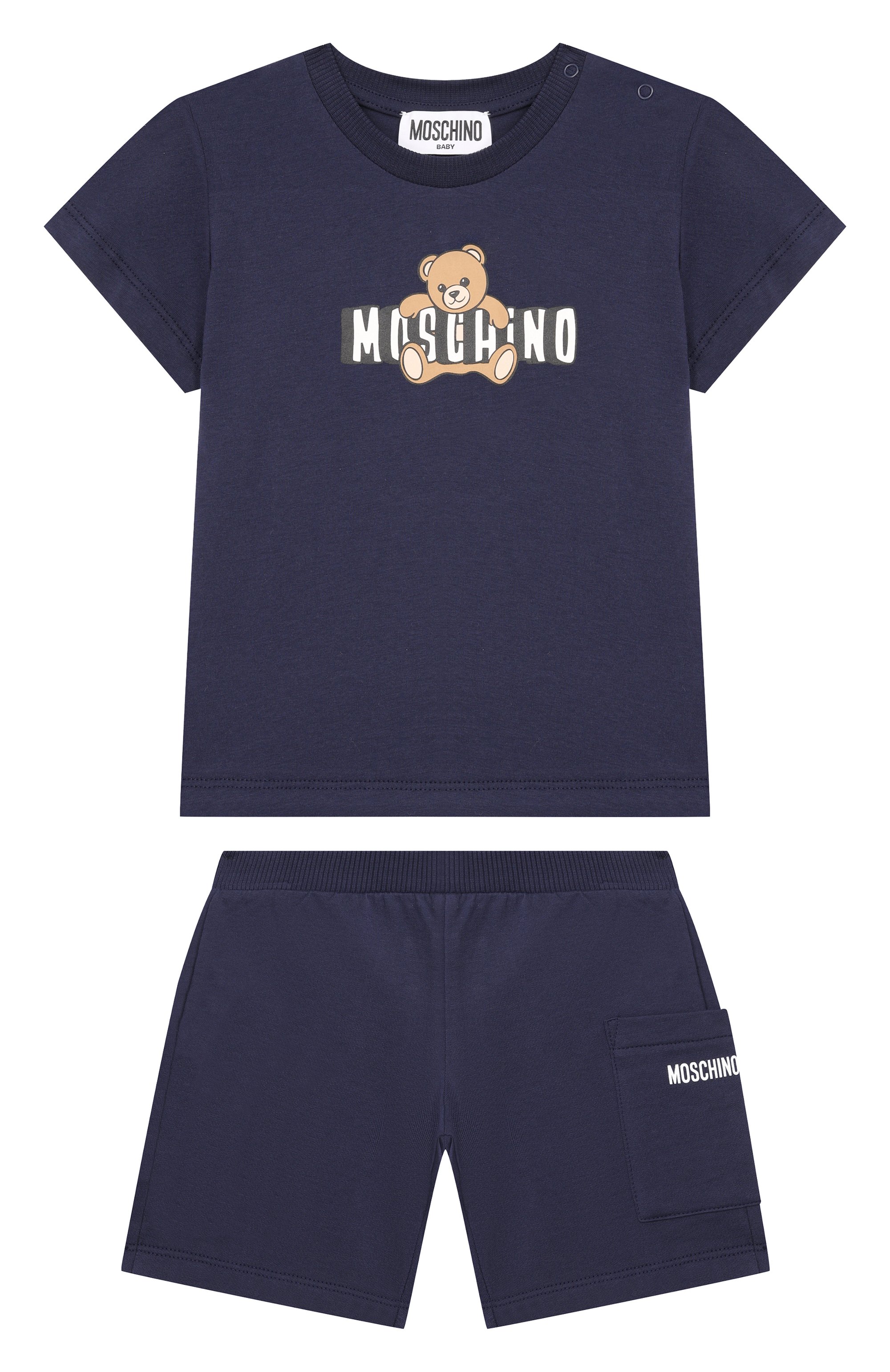 Комплект из футболки и шорт MOSCHINO, арт. MUG01U/LCA19, фото 1