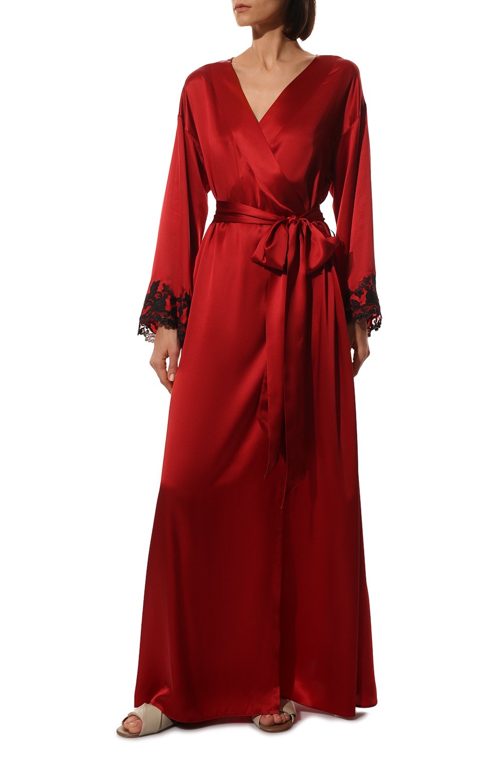 Шелковый халат LA PERLA, арт. 0019231/0290, фото 3