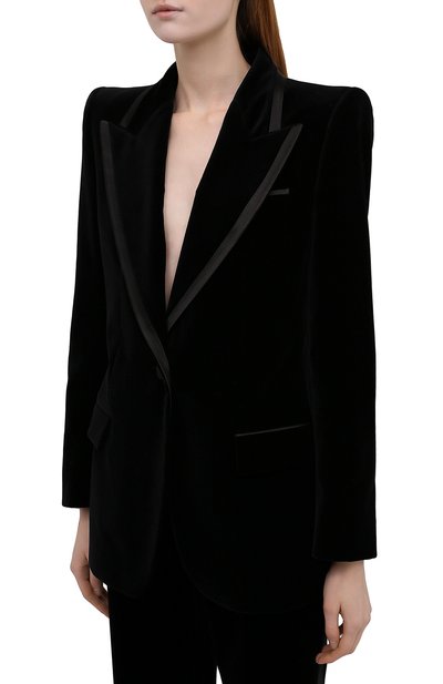 Бархатный жакет GUCCI, арт. 673899/ZAHW8, фото 3