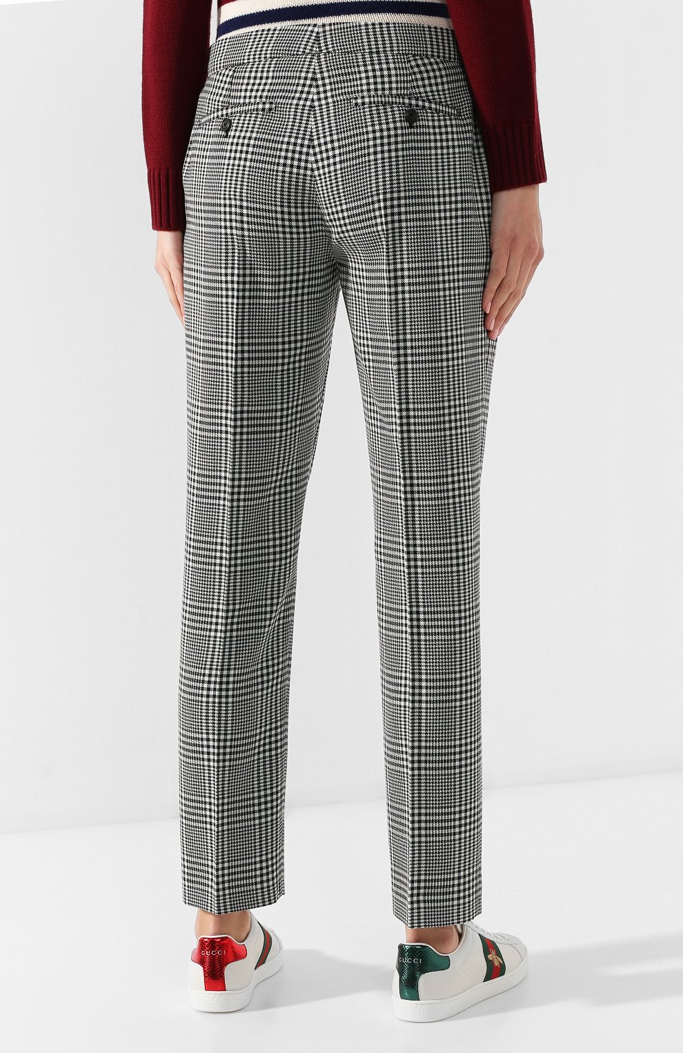 Шерстяные брюки BURBERRY, арт. 8008259, фото 4