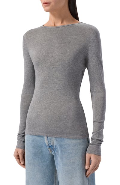 Лонгслив из шелка и хлопка 12 STOREEZ, арт. 135744, фото 3