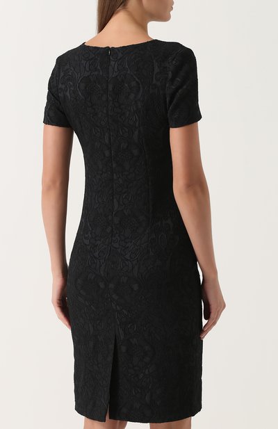 Приталенное платье с фактурной отделкой KITON, арт. D44313K05P37, фото 4