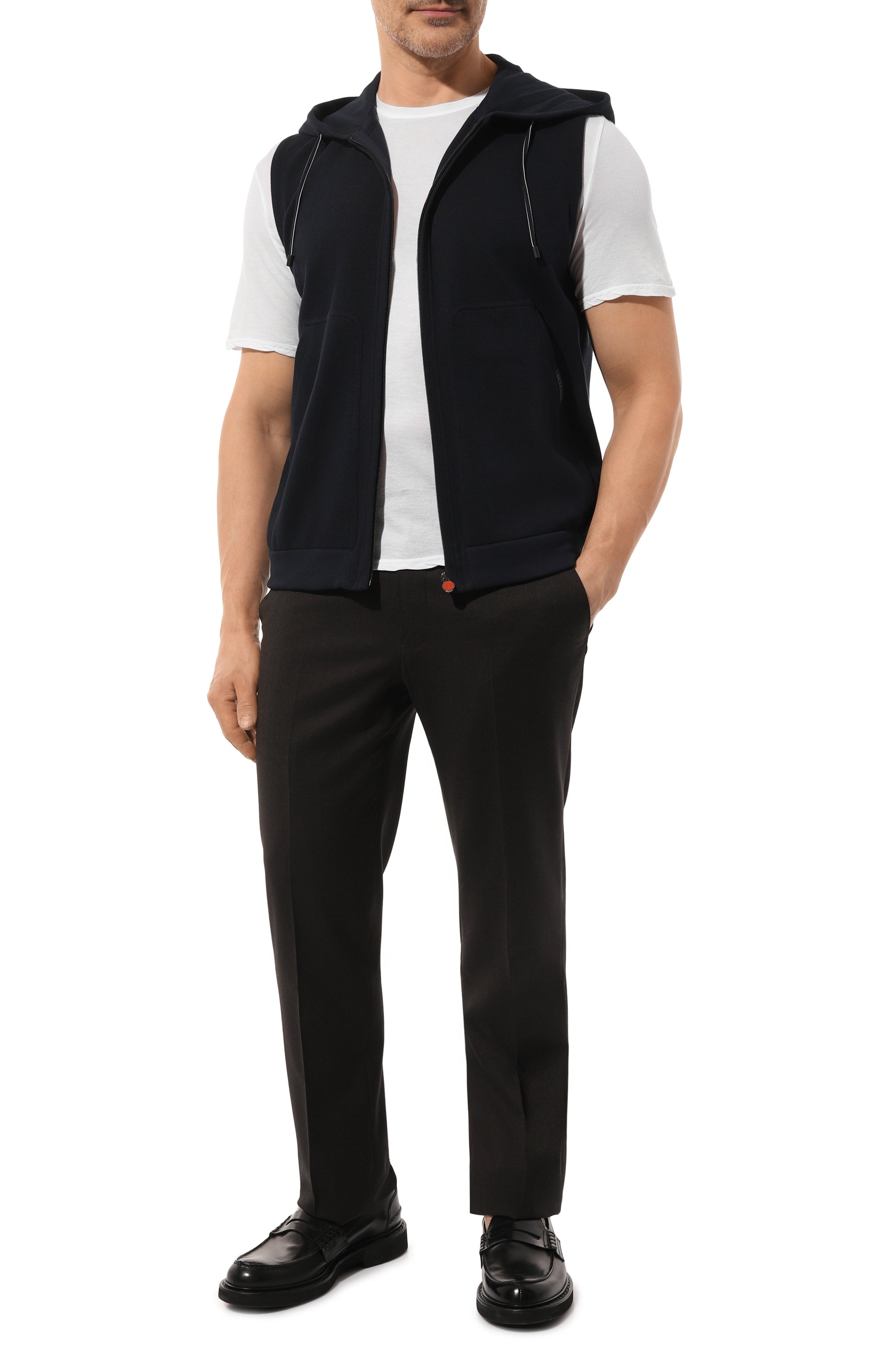 Хлопковый жилет KITON, арт. UWH1829V0851C_UWQ1829V0851C_UWJ1829V0851C_1, фото 2