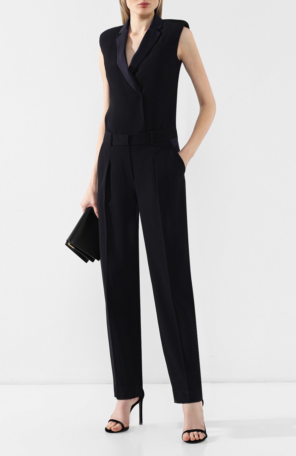 Шерстяной комбинезон VICTORIA, VICTORIA BECKHAM, арт. JSVV 011 PSS19 W00L BLEND PIQUE, фото 2