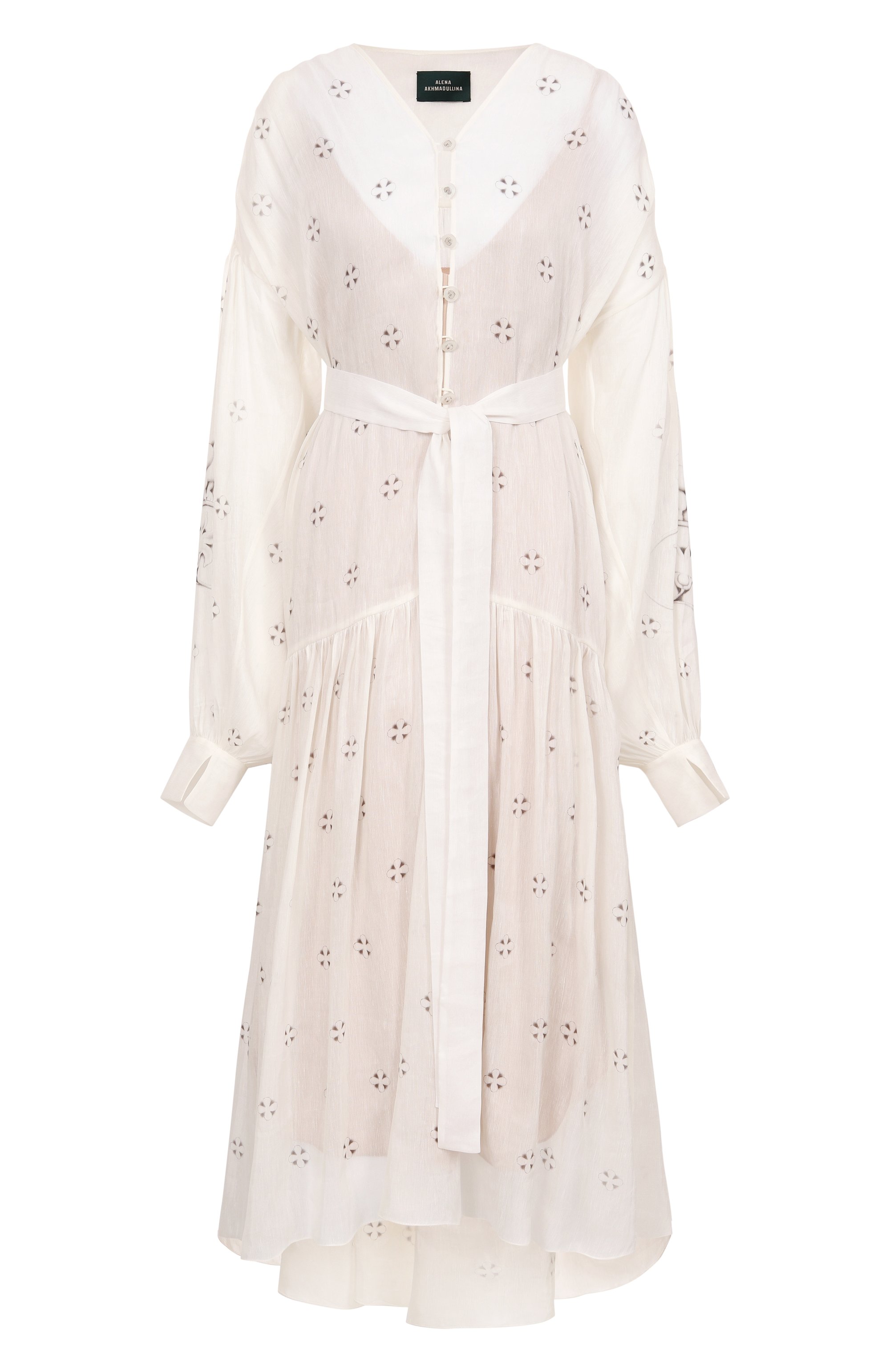 Платье изо льна и шелка AKHMADULLINA, арт. 1125.5D120/L001, фото 1