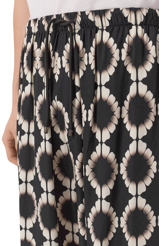 Шорты из вискозы Laneus S6LAMASH095 Чёрный  S6LAMASH095 Фото 5