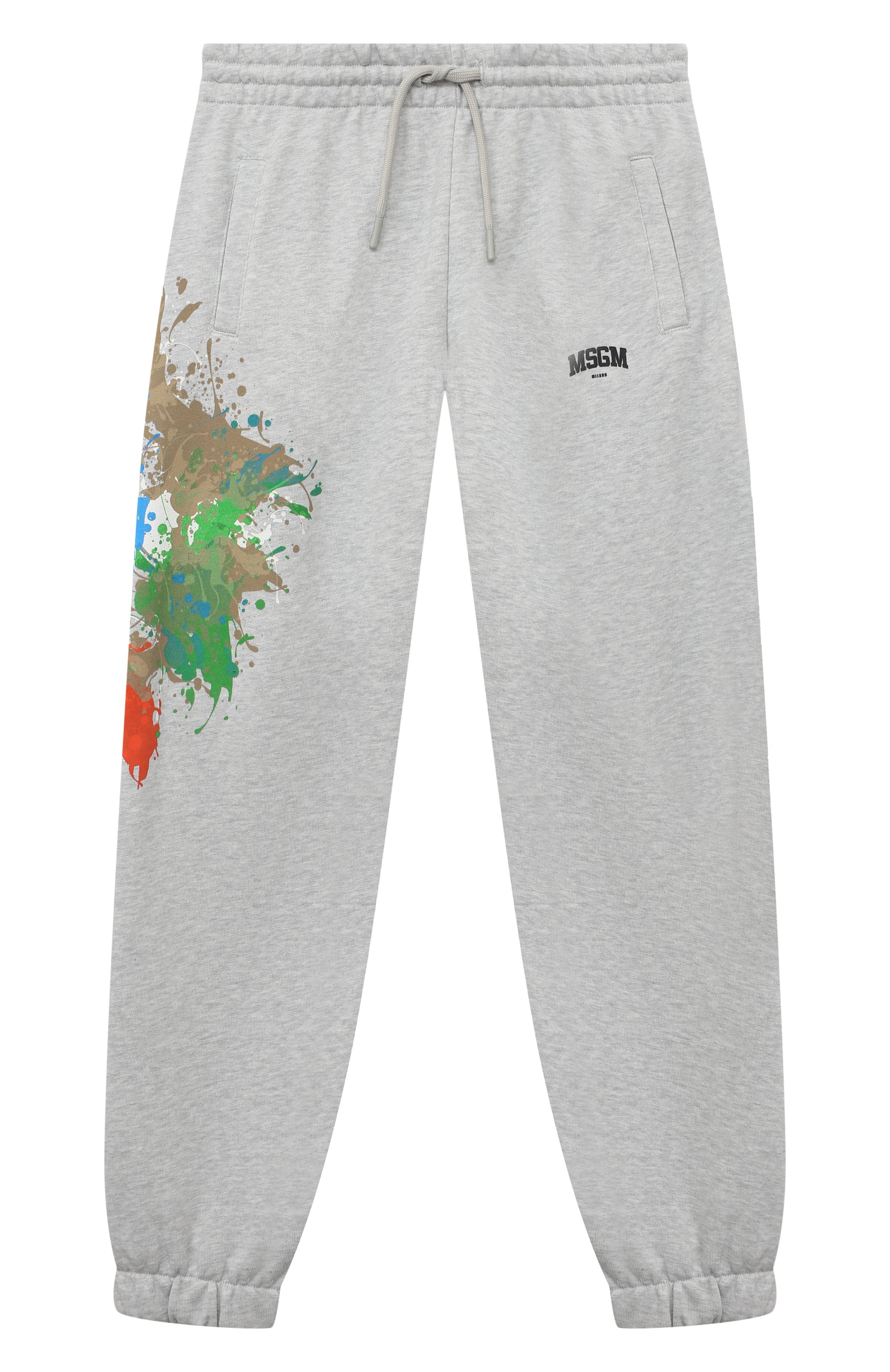 Хлопковые джоггеры MSGM KIDS, арт. MS029550, фото 1