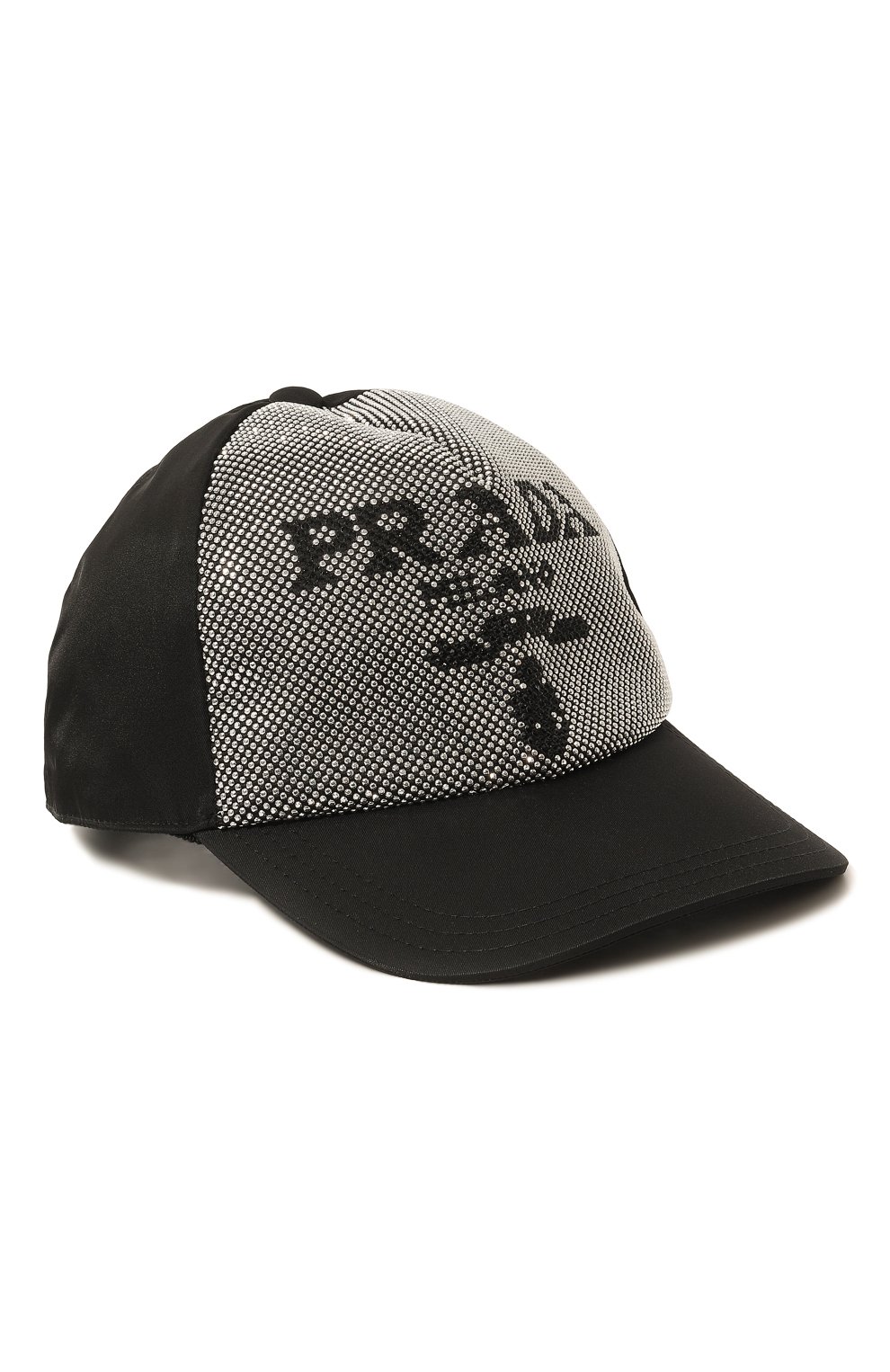 Бейсболка с отделкой стразами PRADA, арт. 2HC179-2D0S-F0A64, фото 1
