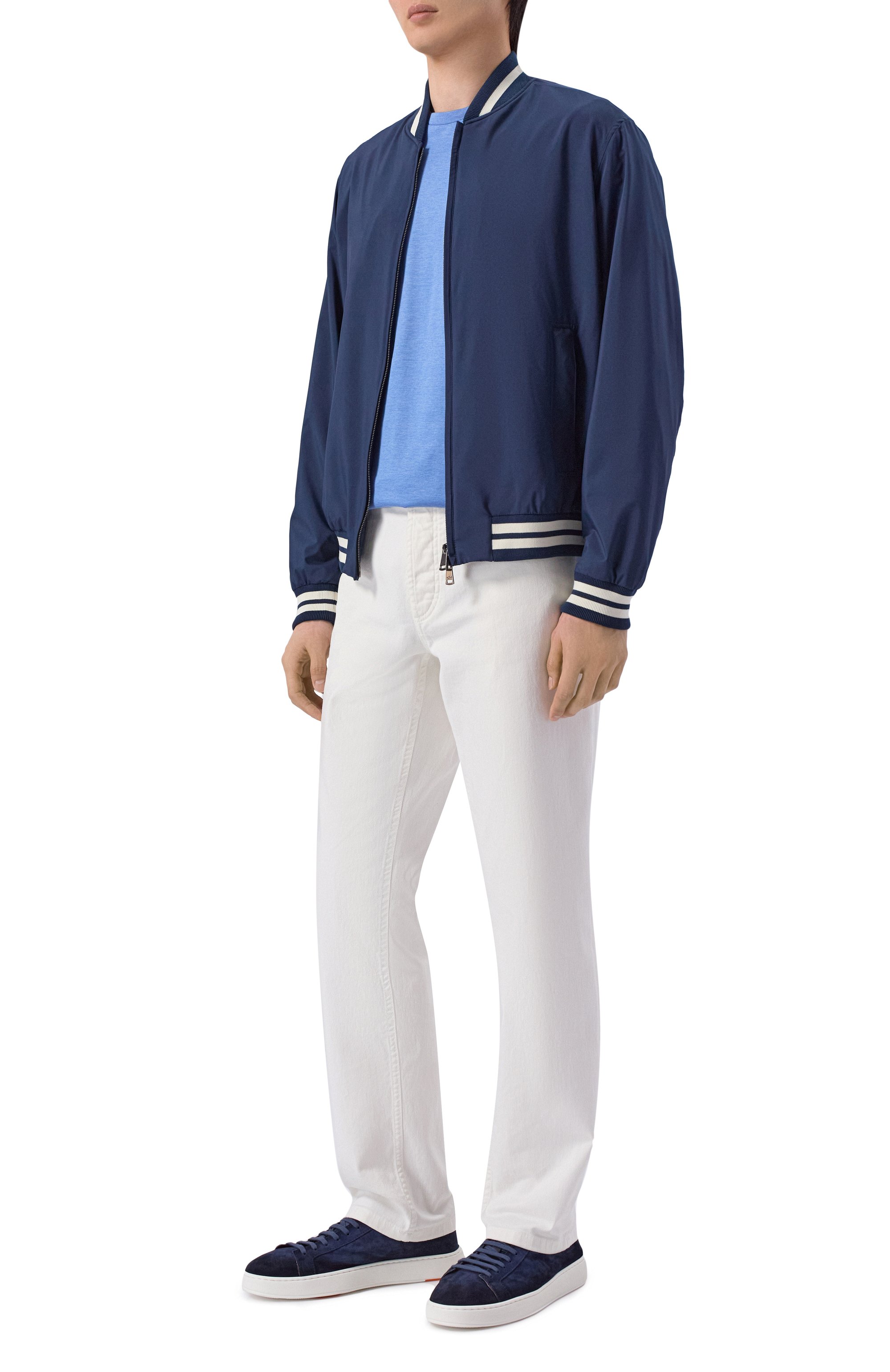 Хлопковая футболка PAUL&SHARK, арт. 26411035, фото 2