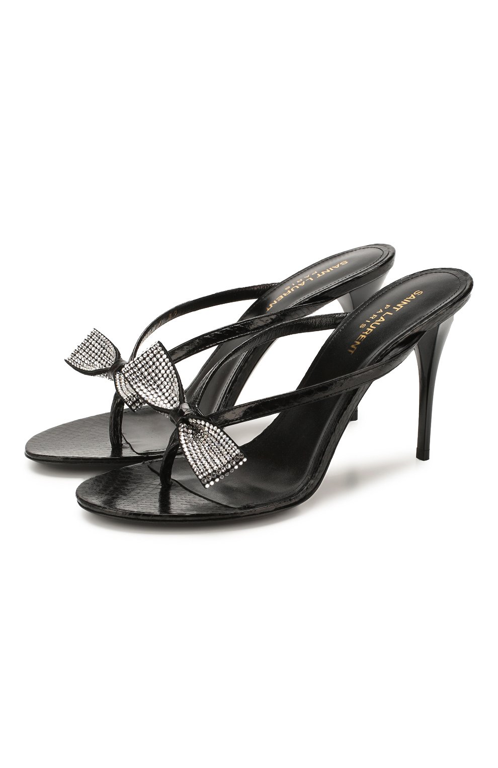 Кожаные мюли lexi SAINT LAURENT, арт. 606419/EX7I0, фото 1