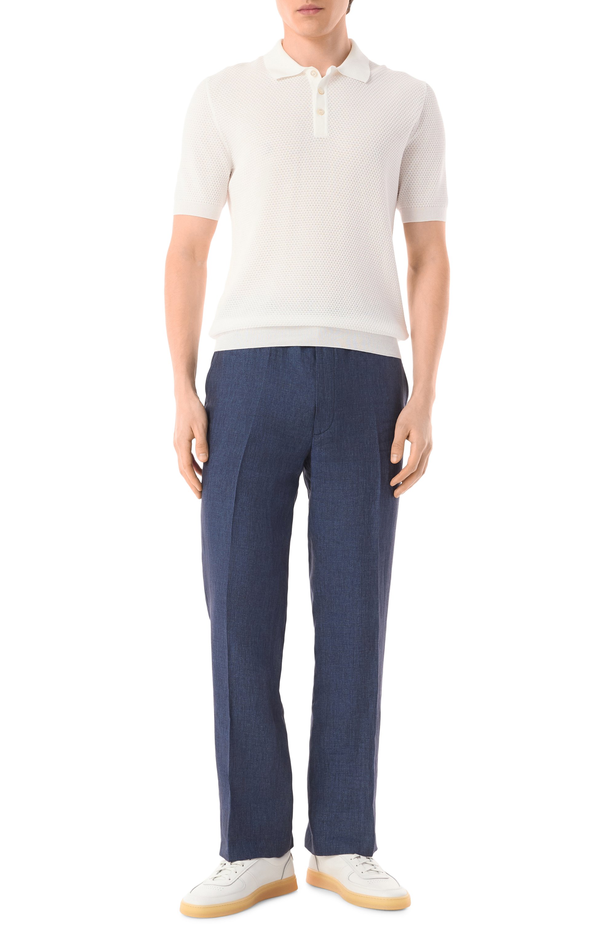 Хлопковое поло GRAN SASSO, арт. 57113/20620, фото 2