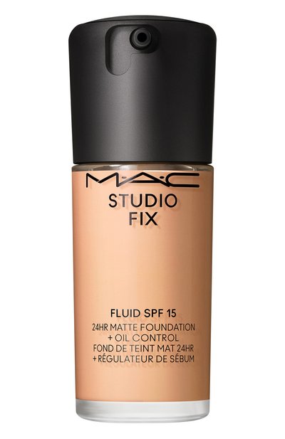 Женское тональная основа studio fix ​fluid spf 15 24hr matte foundation + oil control, n6.5 (30ml) MAC, арт. SRMX-66
