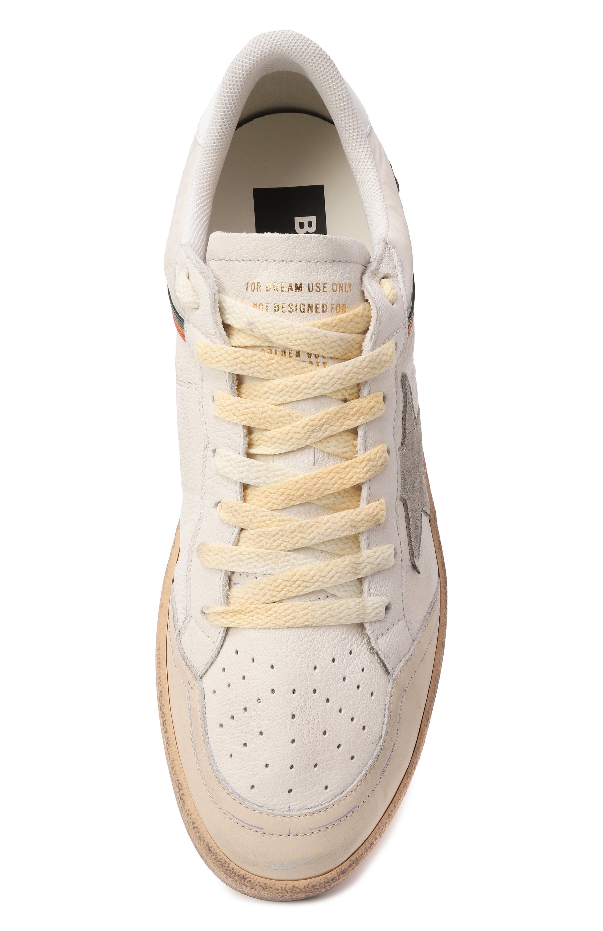 Кожаные кеды ball star GOLDEN GOOSE DELUXE BRAND, арт. GMF00771.F006871, фото 6