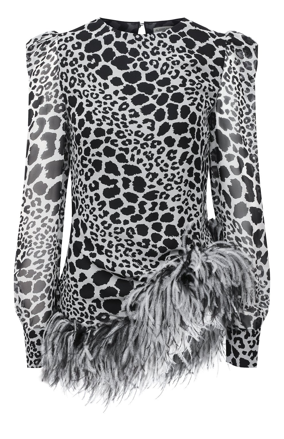 Шелковый топ ALESSANDRA RICH, арт. FAB2283-F2975, фото 1