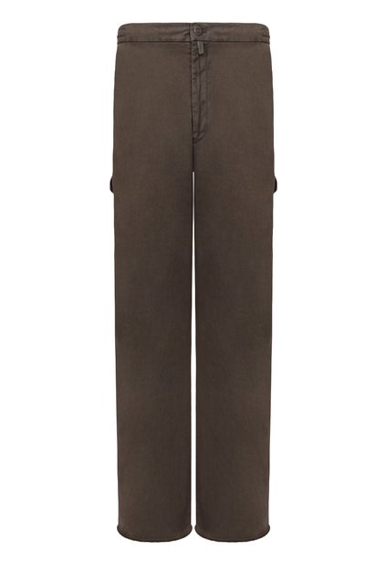 Мужские брюки из лиоцелла и хлопка KITON, арт. UPLACTLK0106L