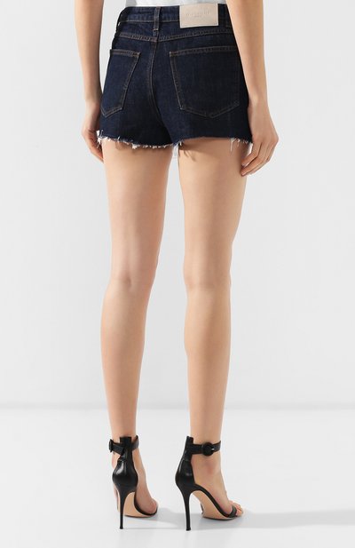 Джинсовые шорты GIVENCHY синего цвета по цене 39950 руб., арт. BW50B45087, фото 4 Джинсовые шорты GIVENCHY, арт. BW50B45087, фото 4