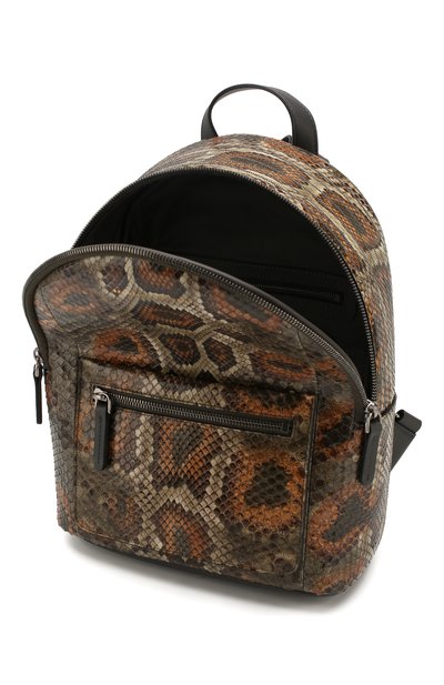 Рюкзак из кожи питона BRUNELLO CUCINELLI коричневого цвета по цене 482000 руб., арт. MBPXD2078P/PBIV, фото 4 Рюкзак из кожи питона BRUNELLO CUCINELLI, арт. MBPXD2078P/PBIV, фото 4