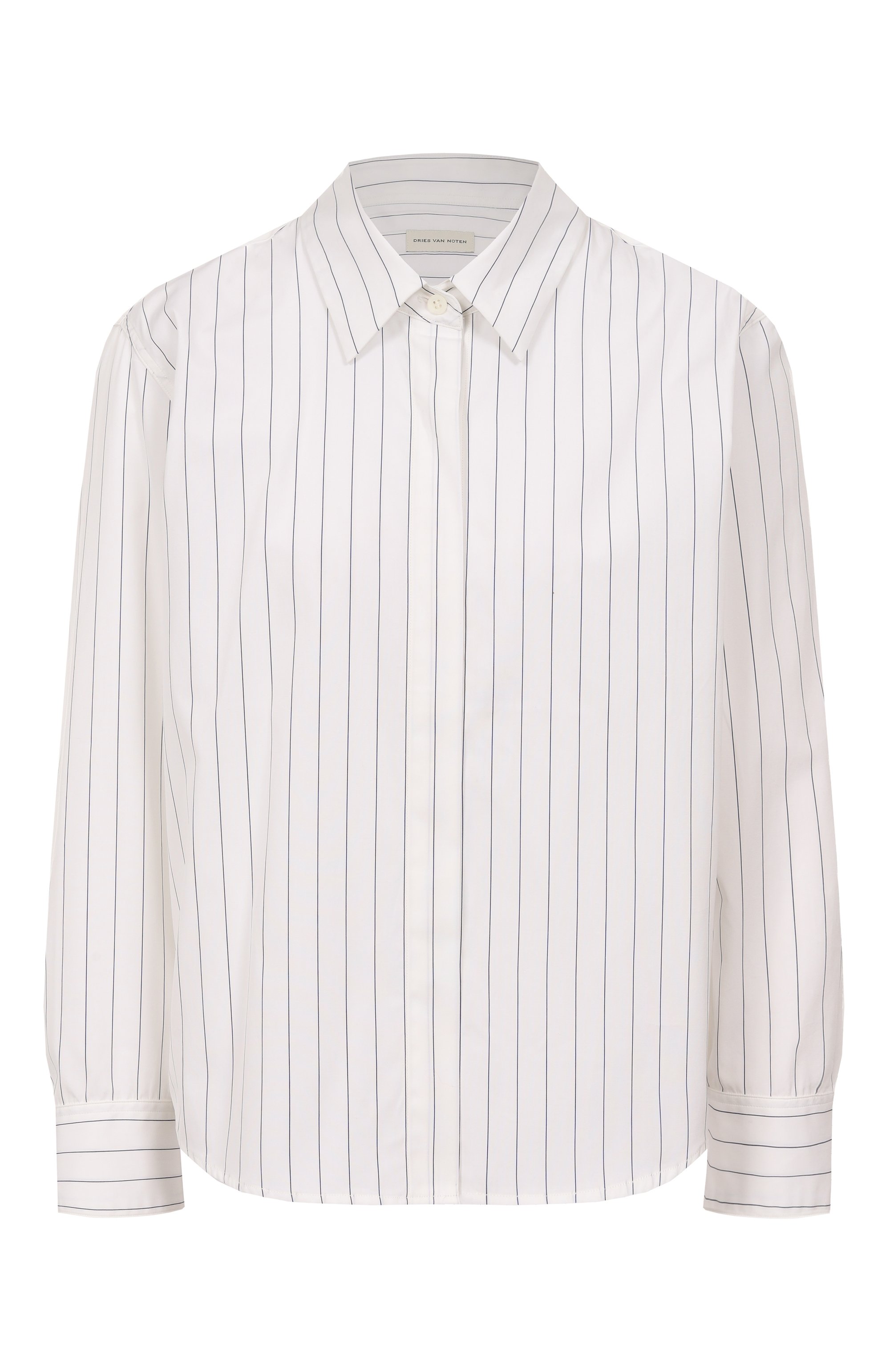 Хлопковая рубашка DRIES VAN NOTEN, арт. 252-010701-2021, фото 1