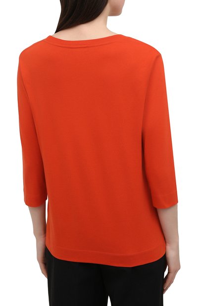 Хлопковый пуловер DRIES VAN NOTEN, арт. 211-31106-2600, фото 4