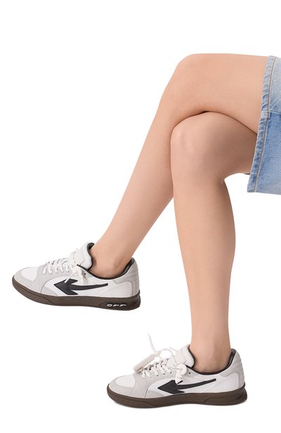 Комбинированные кеды end of play OFF-WHITE, арт. 0WIA28NS26FAB001, фото 2