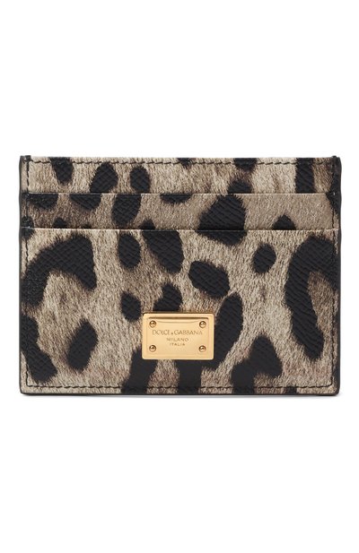 Женский кожаный футляр для кредитных карт DOLCE & GABBANA, арт. BI0330/AX566