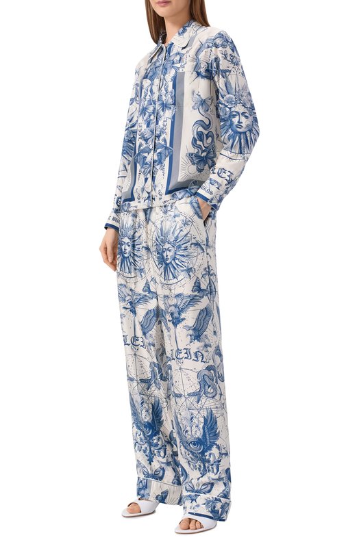 Шелковая рубашка Philipp Plein SAFC WRP0558 PTE104N Разноцветный  SAFC WRP0558 PTE104N Фото 2