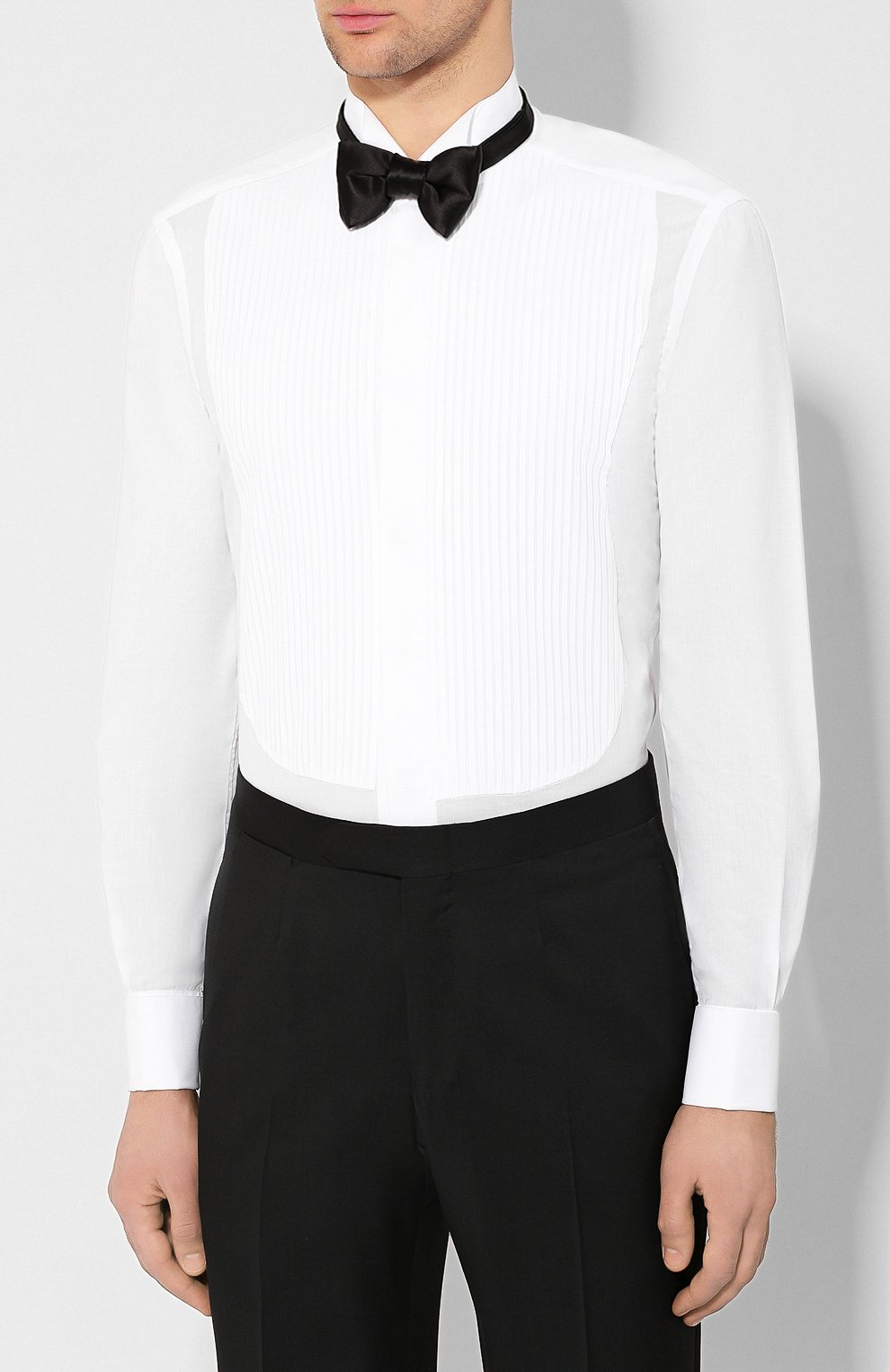 Хлопковая сорочка KITON, арт. UCIDDPP5/H0003401, фото 4