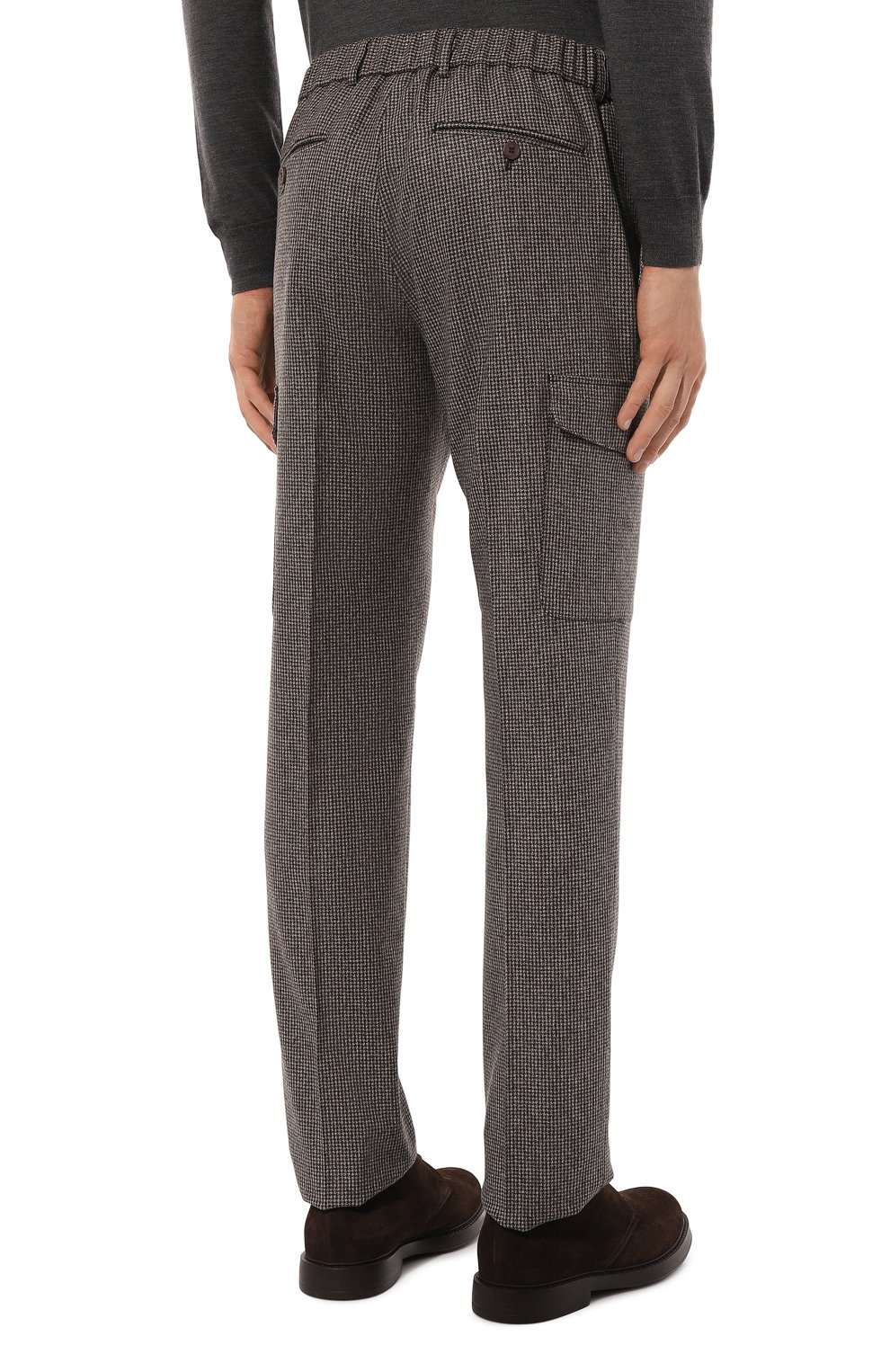 Шерстяные брюки-карго STEFANO RICCI, арт. M1T4300040/W0011R, фото 4