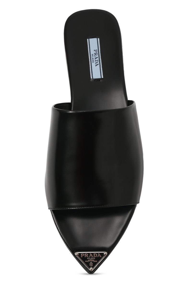 Кожаные шлепанцы PRADA, арт. 1XX634-055-F0002-005, фото 6