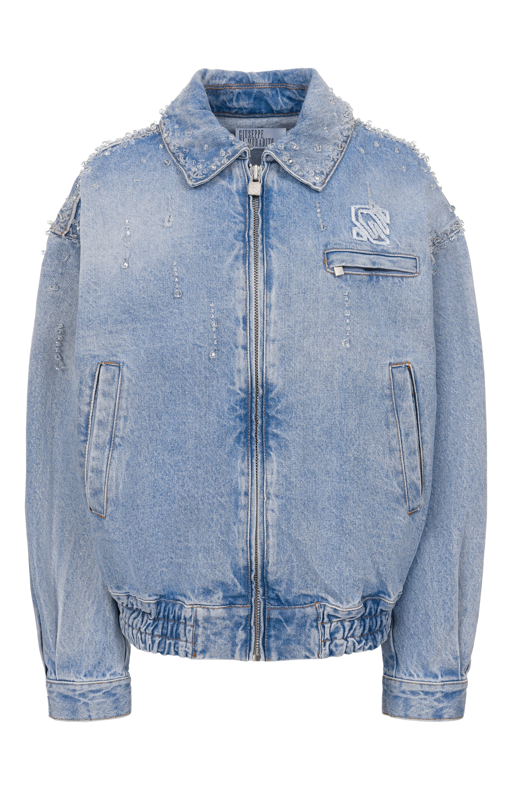 Джинсовая куртка GIUSEPPE DI MORABITO, арт. 06PSDNB096R 16407, фото 1