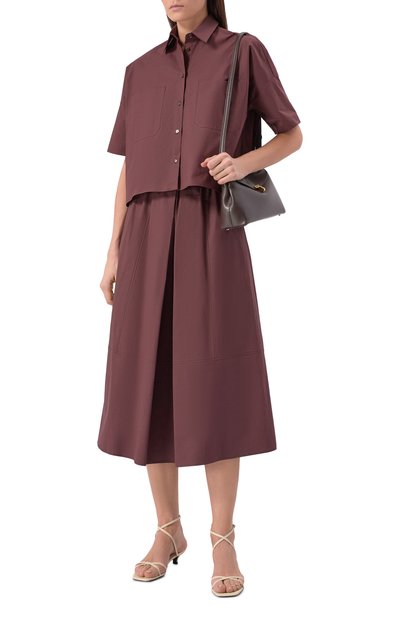 Хлопковая юбка ANTONELLI FIRENZE, арт. Q9715/135B, фото 2