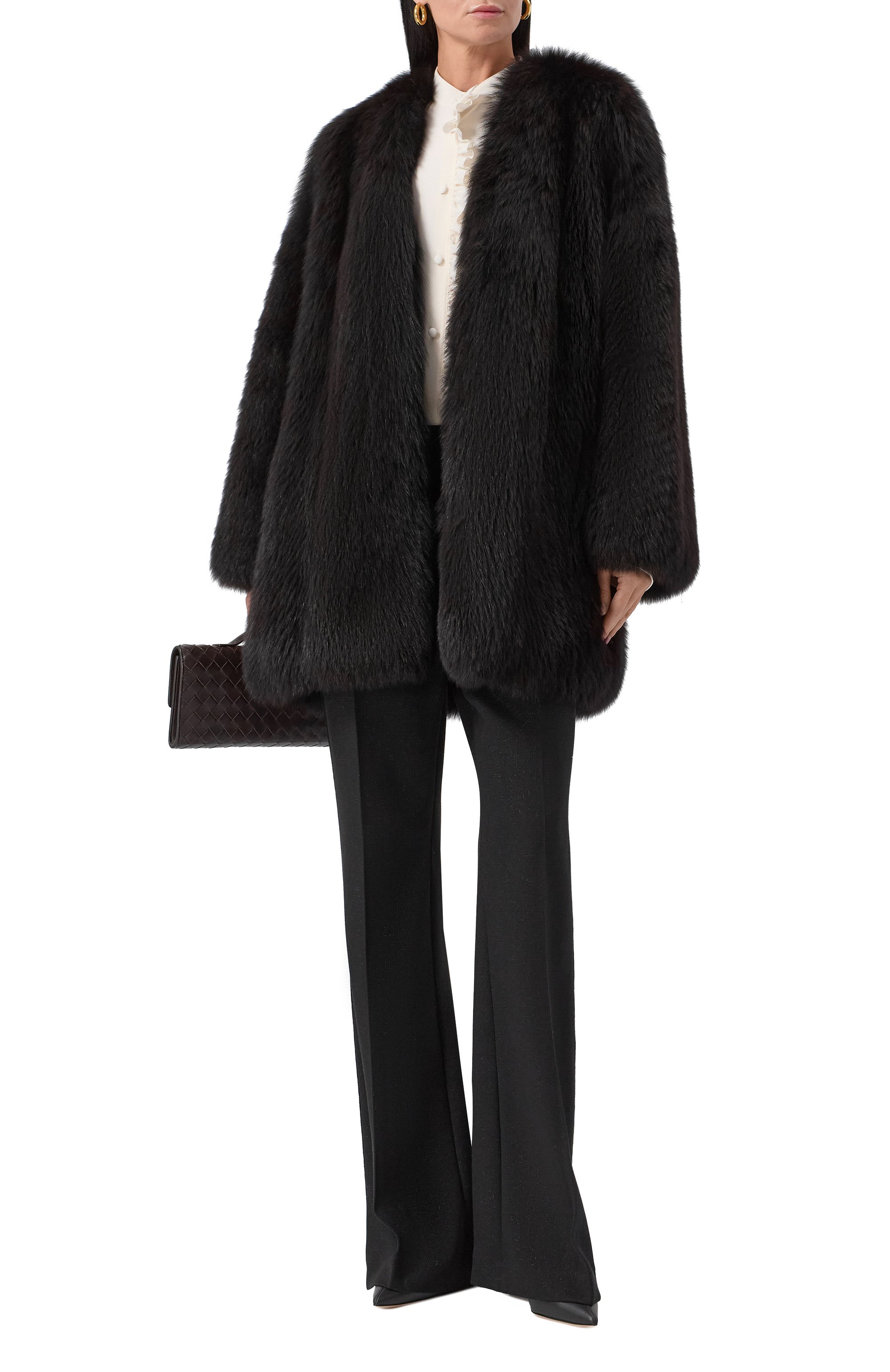 Шуба из лисы GIULIA GURMAN, арт. J3B42, фото 2