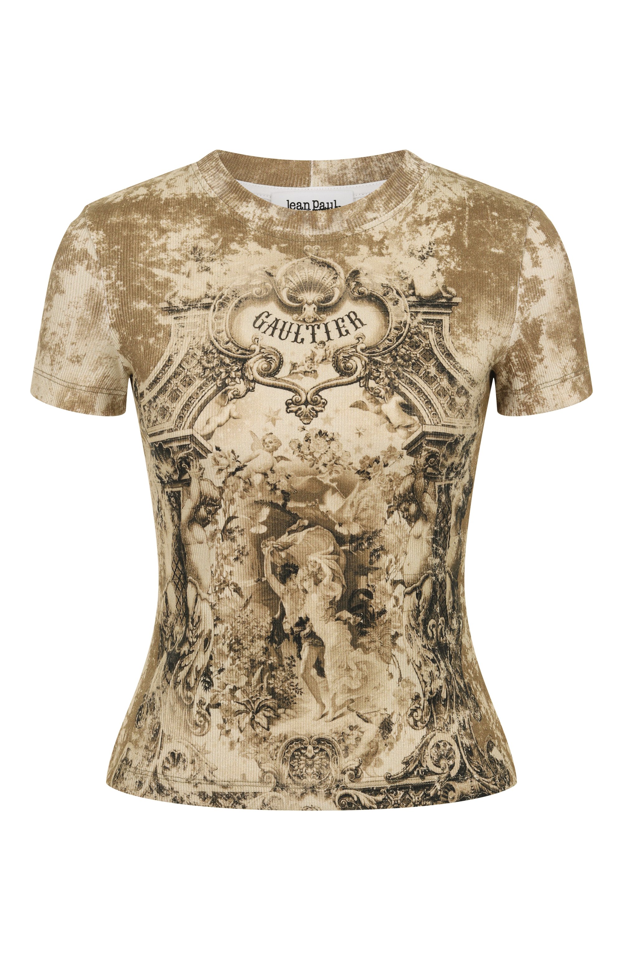 Хлопковая футболка JEAN PAUL GAULTIER, арт. 25/03-W-T0301/J013P, фото 1