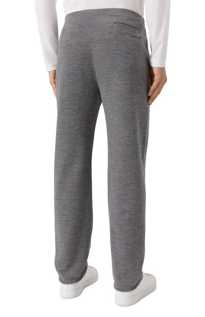 Брюки из шерсти и хлопка CORNELIANI серого цвета по цене 78500 руб., арт. 26G567-2625016, фото 4 Брюки из шерсти и хлопка CORNELIANI, арт. 26G567-2625016, фото 4