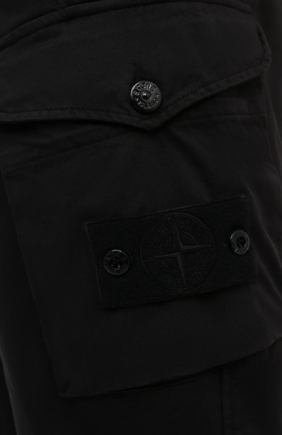 Брюки-карго из хлопка и шерсти STONE ISLAND, арт. 7315326F4, фото 5