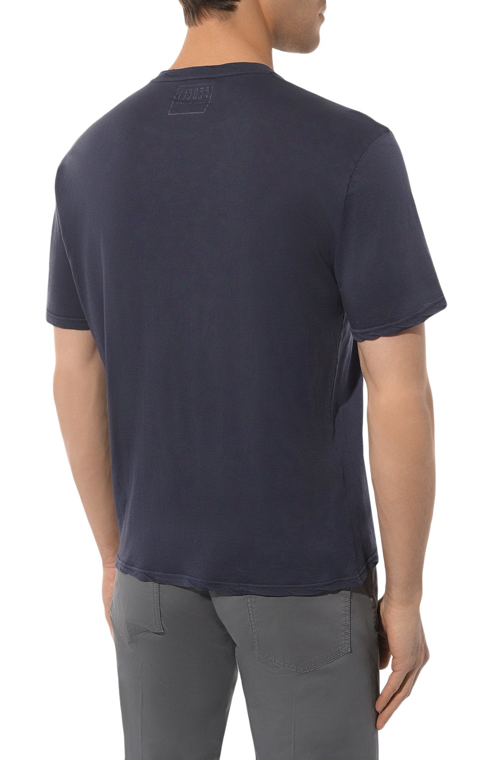 Хлопковая футболка FEDELI, арт. 7UEF0113, фото 4